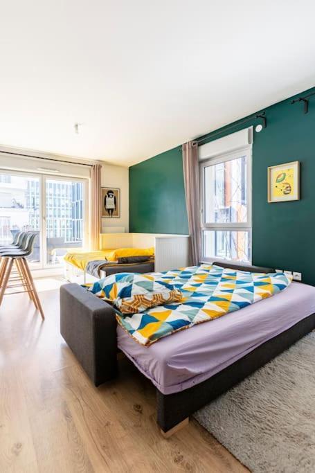 נאנטר Grand Appartement , Paris La Defense Arena, 50 Metres De La Gare, 15 Min Champs Elysees מראה חיצוני תמונה